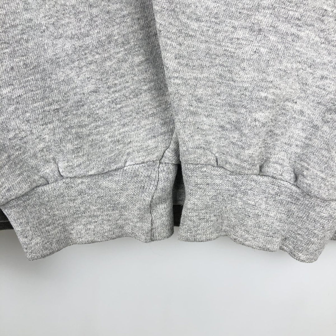 90'S Nike One Point Logo Sweatshirt, Men's L Size, Vintage cotton gray type Vintage Second Hand