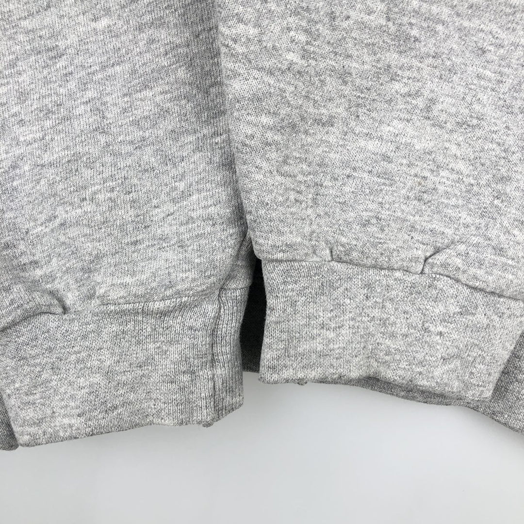 90'S Nike One Point Logo Sweatshirt, Men's L Size, Vintage cotton gray type Vintage Second Hand