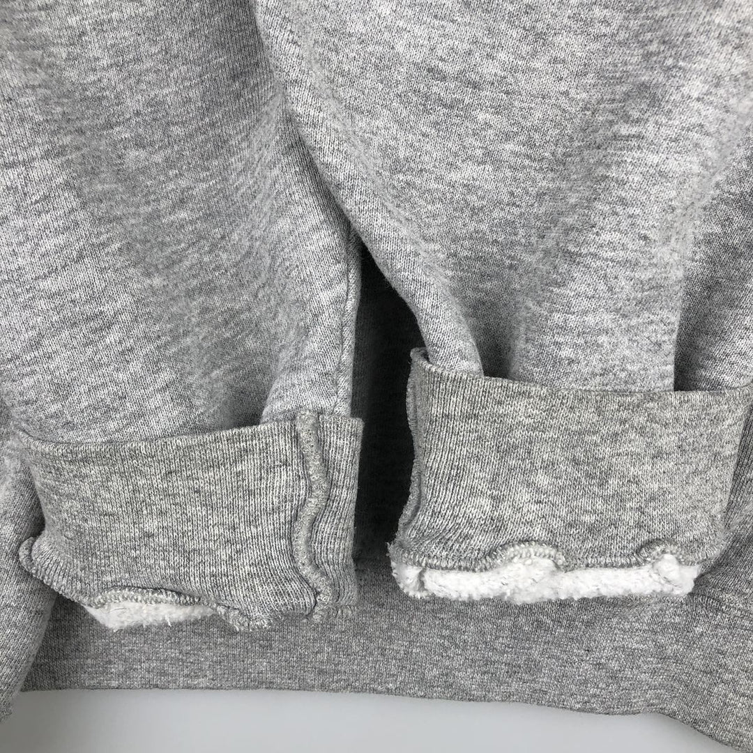 90'S Nike One Point Logo Sweatshirt, Men's L Size, Vintage cotton gray type Vintage Second Hand