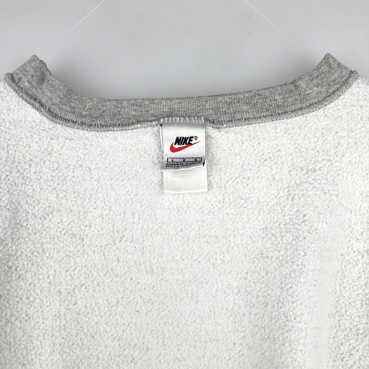 90'S Nike One Point Logo Sweatshirt, Men's L Size, Vintage cotton gray type Vintage Second Hand