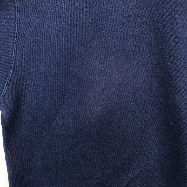 90'S Nike One Point Logo Sweatshirt Trainer Made in USA Men's XL Vintage cotton navy blue type Vintage Second Hand