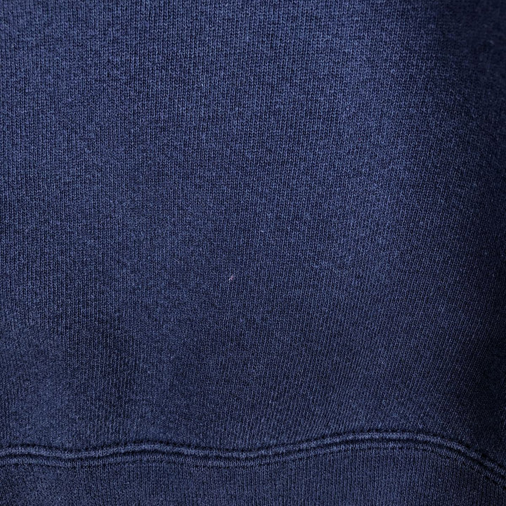 90'S Nike One Point Logo Sweatshirt Trainer Made in USA Men's XL Vintage cotton navy blue type Vintage Second Hand