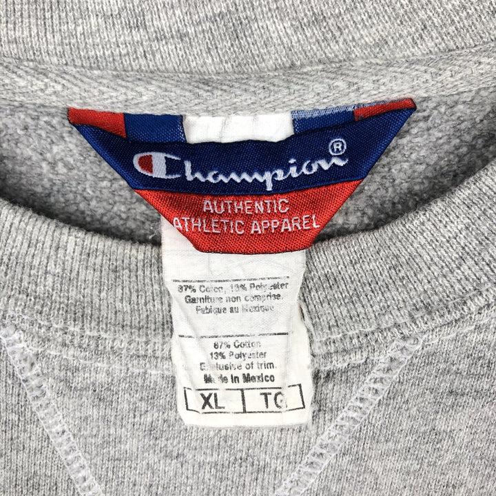 Champion Authentic Athletic Apparel USNA Naval Academy College Sweatshirt (Men's XL equivalent) - 2000s/2000s. cotton gray type Vintage Second Hand