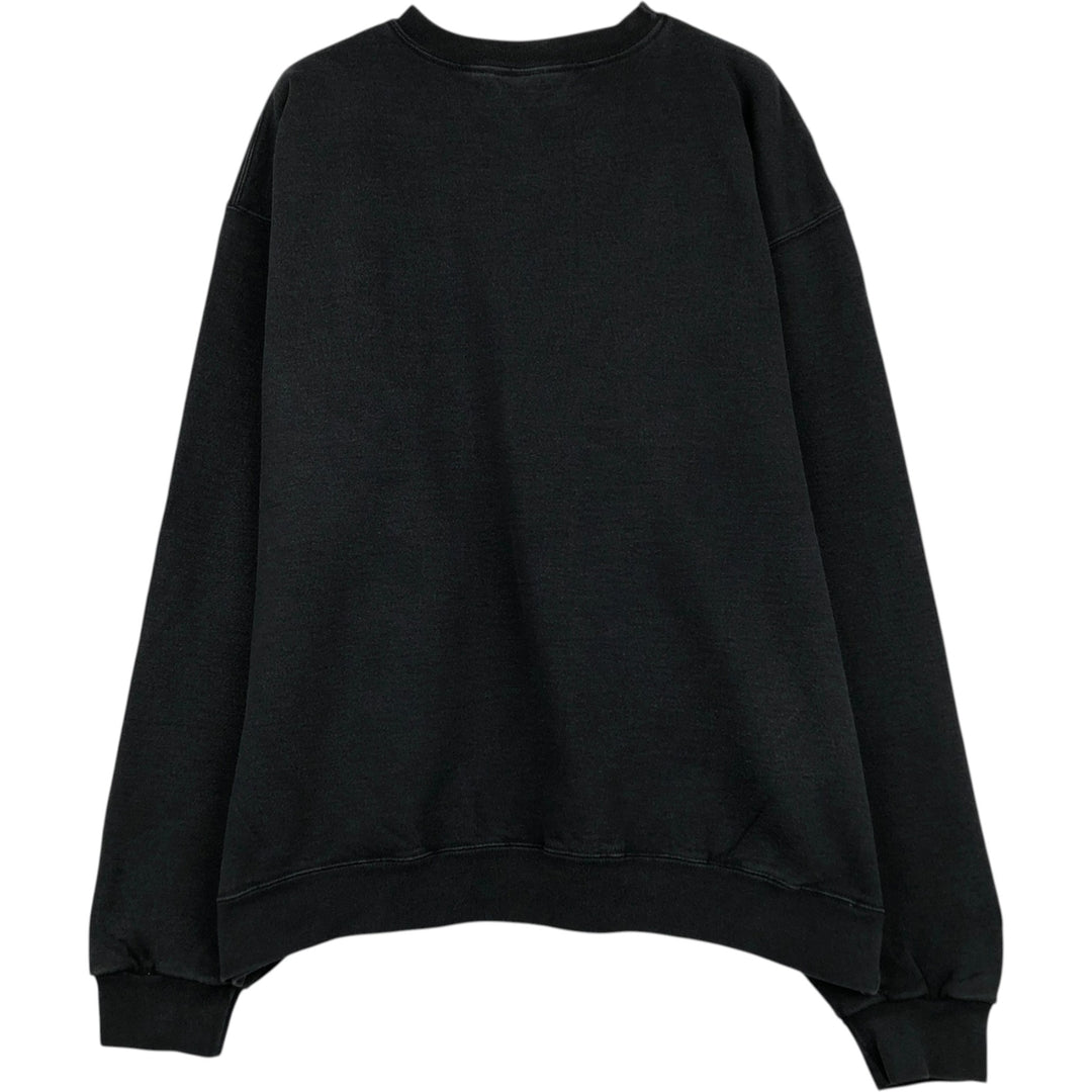 Champion Authentic Athletic Apparel Carolina Panthers sweatshirt (Men's XXL equivalent) - 2000s/2000s. cotton black type Vintage Second Hand