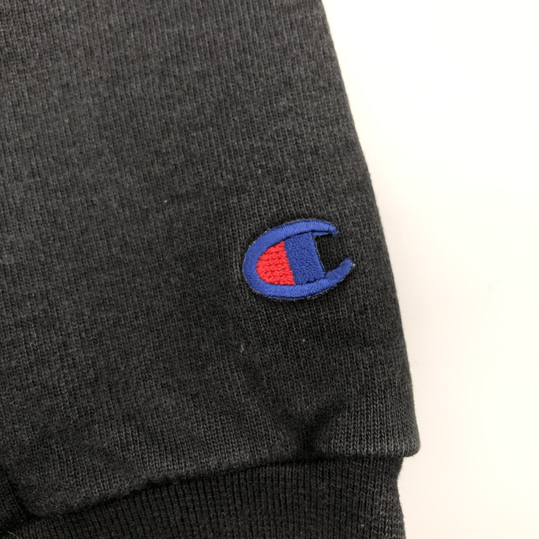 Champion Authentic Athletic Apparel Carolina Panthers sweatshirt (Men's XXL equivalent) - 2000s/2000s. cotton black type Vintage Second Hand