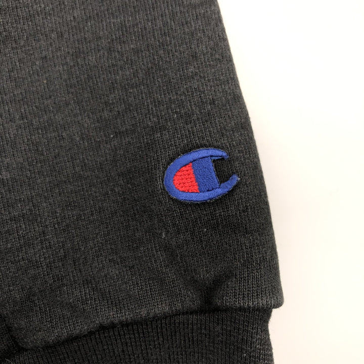 Champion Authentic Athletic Apparel Carolina Panthers sweatshirt (Men's XXL equivalent) - 2000s/2000s. cotton black type Vintage Second Hand