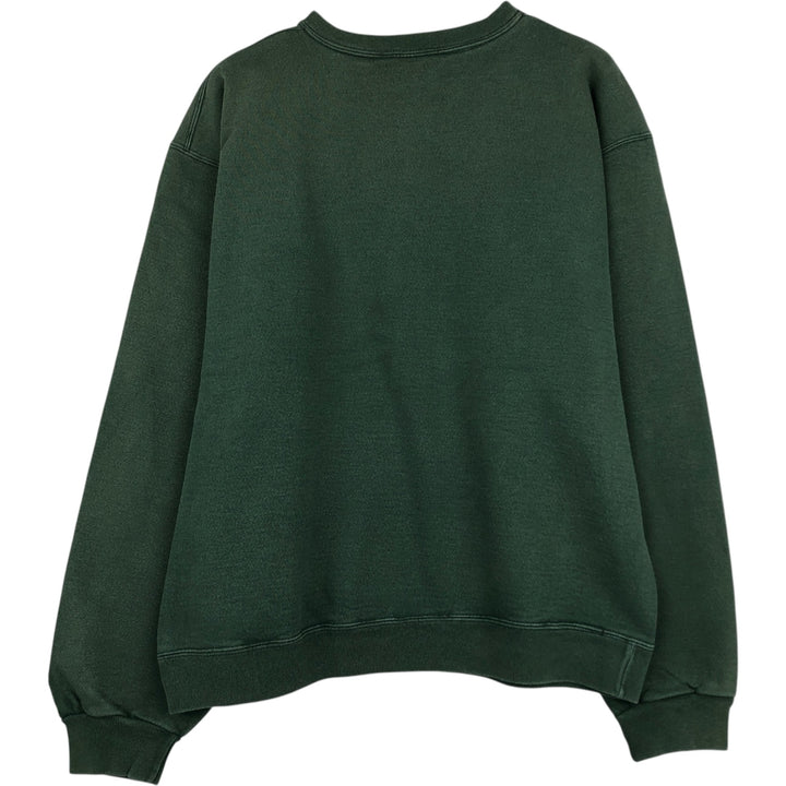 2000'S Champion Authentic Athletic Apparel One-Point Logo Sweatshirt, Men's Size L unclear green type Vintage Second Hand