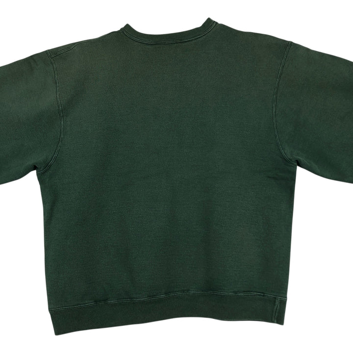 2000'S Champion Authentic Athletic Apparel One-Point Logo Sweatshirt, Men's Size L unclear green type Vintage Second Hand