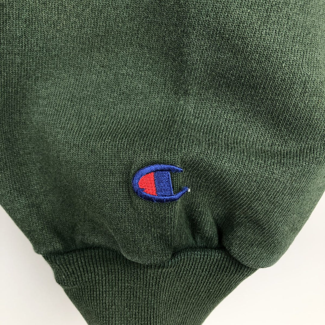 2000'S Champion Authentic Athletic Apparel One-Point Logo Sweatshirt, Men's Size L unclear green type Vintage Second Hand