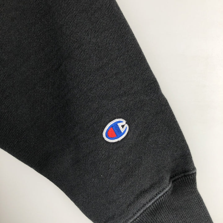 Champion Reverse Weave Solid Color Blank Sweatshirt, Men's Size Small cotton black type Vintage Second Hand