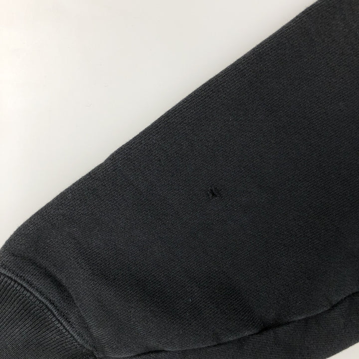 Champion Reverse Weave Solid Color Blank Sweatshirt, Men's Size Small cotton black type Vintage Second Hand