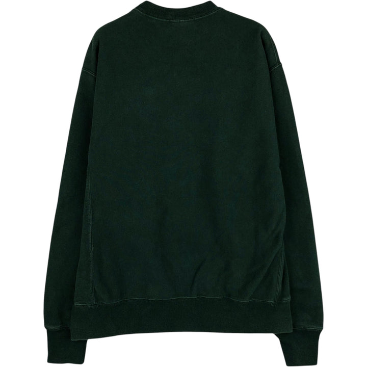 Champion REVERSE WEAVE Reverse Weave One Point Logo Sweatshirt Trainer Men's M unclear Green type dark green Vintage Second Hand
