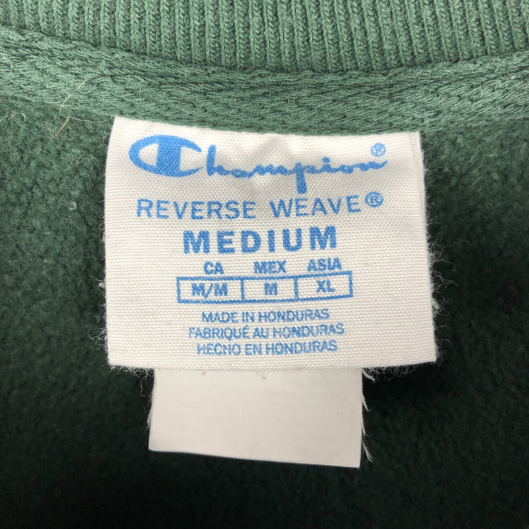 Champion REVERSE WEAVE Reverse Weave One Point Logo Sweatshirt Trainer Men's M unclear Green type dark green Vintage Second Hand