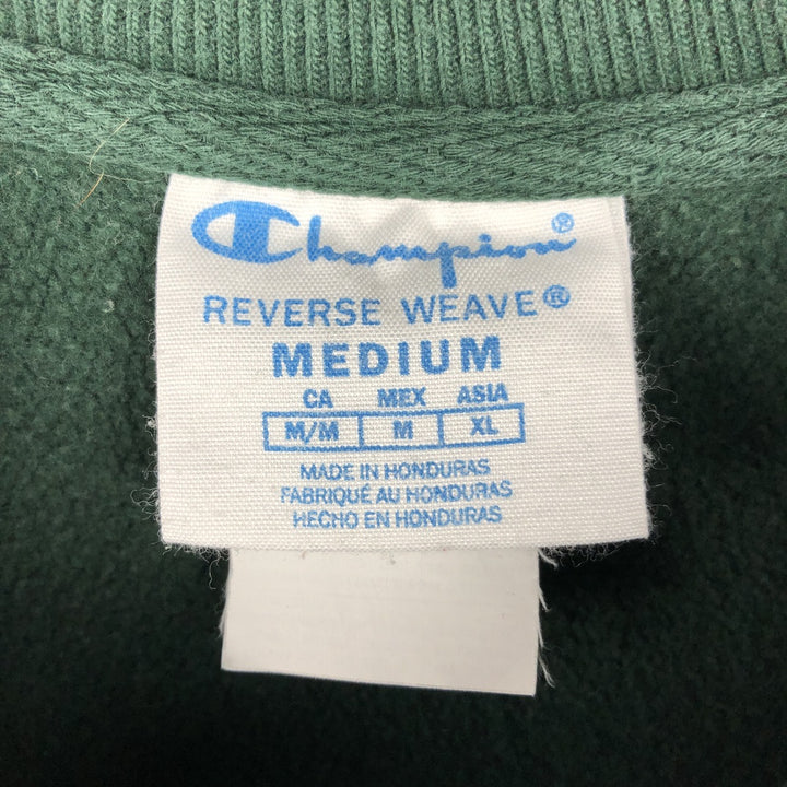 Champion REVERSE WEAVE Reverse Weave One Point Logo Sweatshirt Trainer Men's M unclear Green type dark green Vintage Second Hand