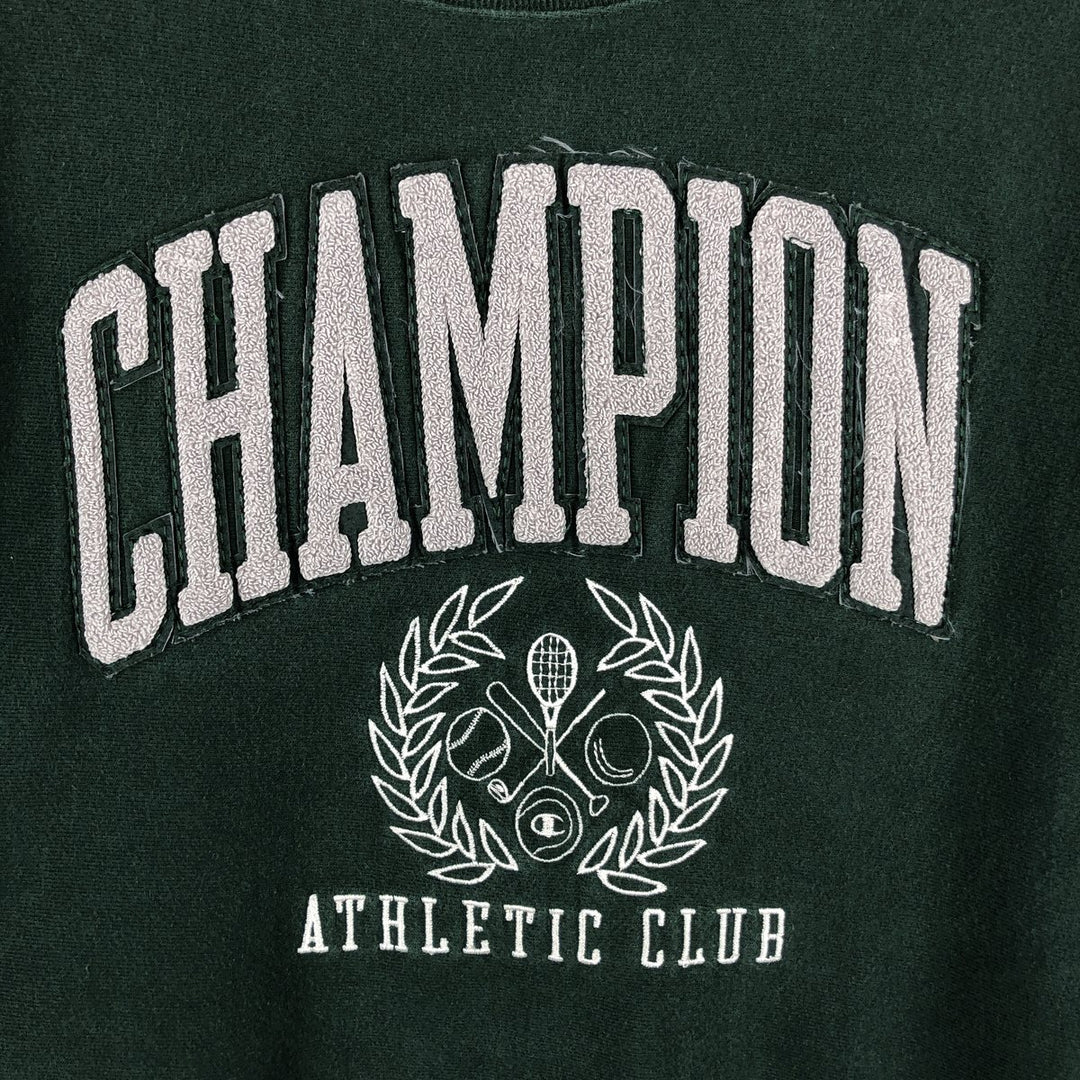 Champion REVERSE WEAVE Reverse Weave One Point Logo Sweatshirt Trainer Men's M unclear Green type dark green Vintage Second Hand