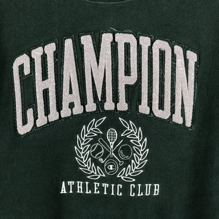 Champion REVERSE WEAVE Reverse Weave One Point Logo Sweatshirt Trainer Men's M unclear Green type dark green Vintage Second Hand