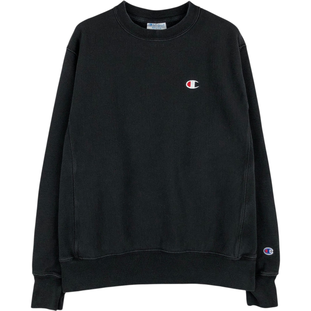 Champion REVERSE WEAVE Reverse Weave One Point Logo Sweatshirt Trainer Men's M unclear black type Vintage Second Hand