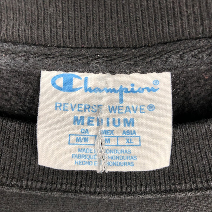 Champion REVERSE WEAVE Reverse Weave One Point Logo Sweatshirt Trainer Men's M unclear black type Vintage Second Hand