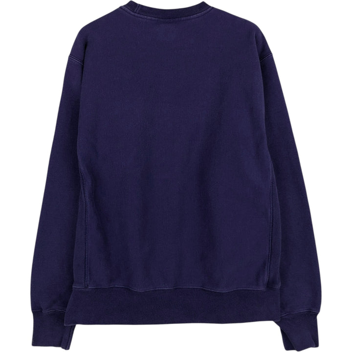 Champion REVERSE WEAVE Reverse Weave College Sweatshirt Trainer Men's M size cotton purple type Vintage Second Hand