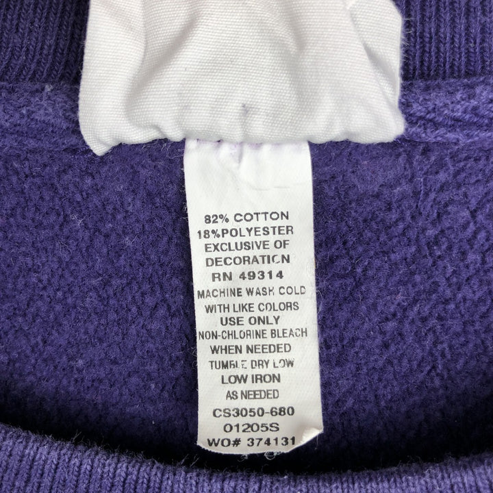 Champion REVERSE WEAVE Reverse Weave College Sweatshirt Trainer Men's M size cotton purple type Vintage Second Hand
