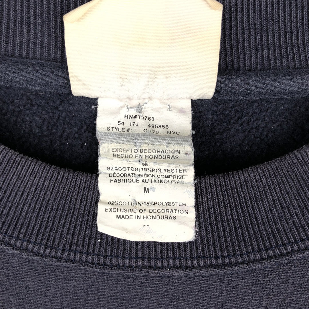 Champion REVERSE WEAVE Reverse Weave One Point Logo Sweatshirt Trainer Men's M cotton navy blue type Vintage Second Hand