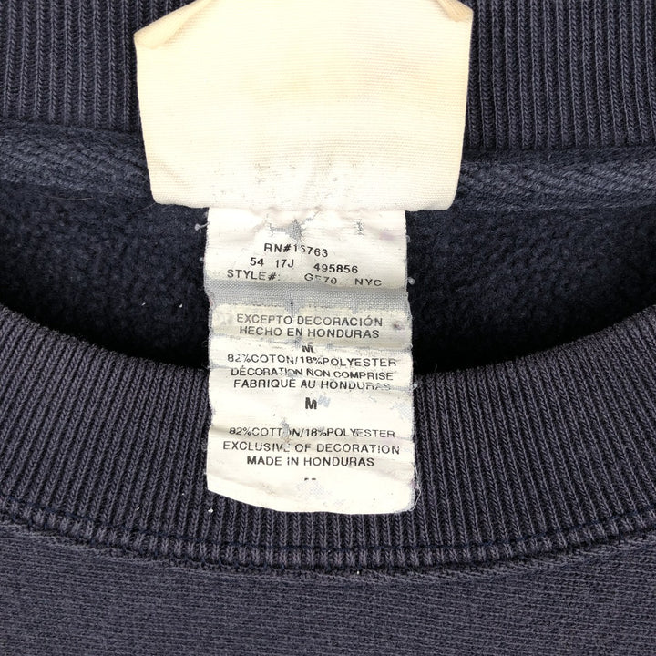 Champion REVERSE WEAVE Reverse Weave One Point Logo Sweatshirt Trainer Men's M cotton navy blue type Vintage Second Hand