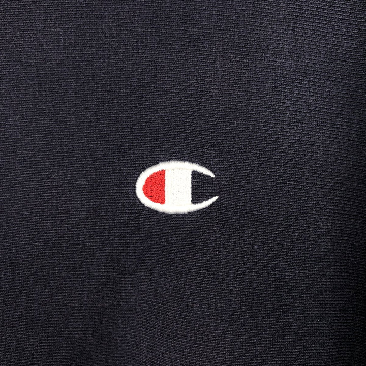 Champion REVERSE WEAVE Reverse Weave One Point Logo Sweatshirt Trainer Men's M cotton navy blue type Vintage Second Hand
