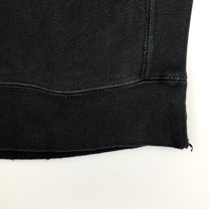 Champion REVERSE WEAVE Reverse Weave One Point Logo Sweatshirt Trainer Men's L size cotton black type Vintage Second Hand