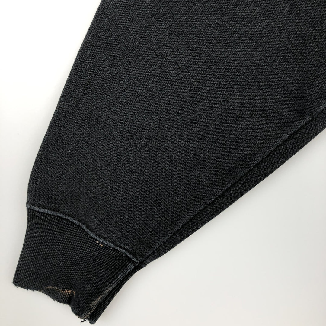 Champion REVERSE WEAVE Reverse Weave One Point Logo Sweatshirt Trainer Men's L size cotton black type Vintage Second Hand