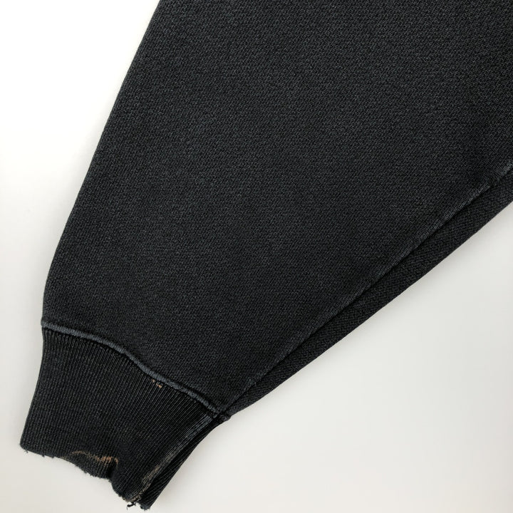 Champion REVERSE WEAVE Reverse Weave One Point Logo Sweatshirt Trainer Men's L size cotton black type Vintage Second Hand