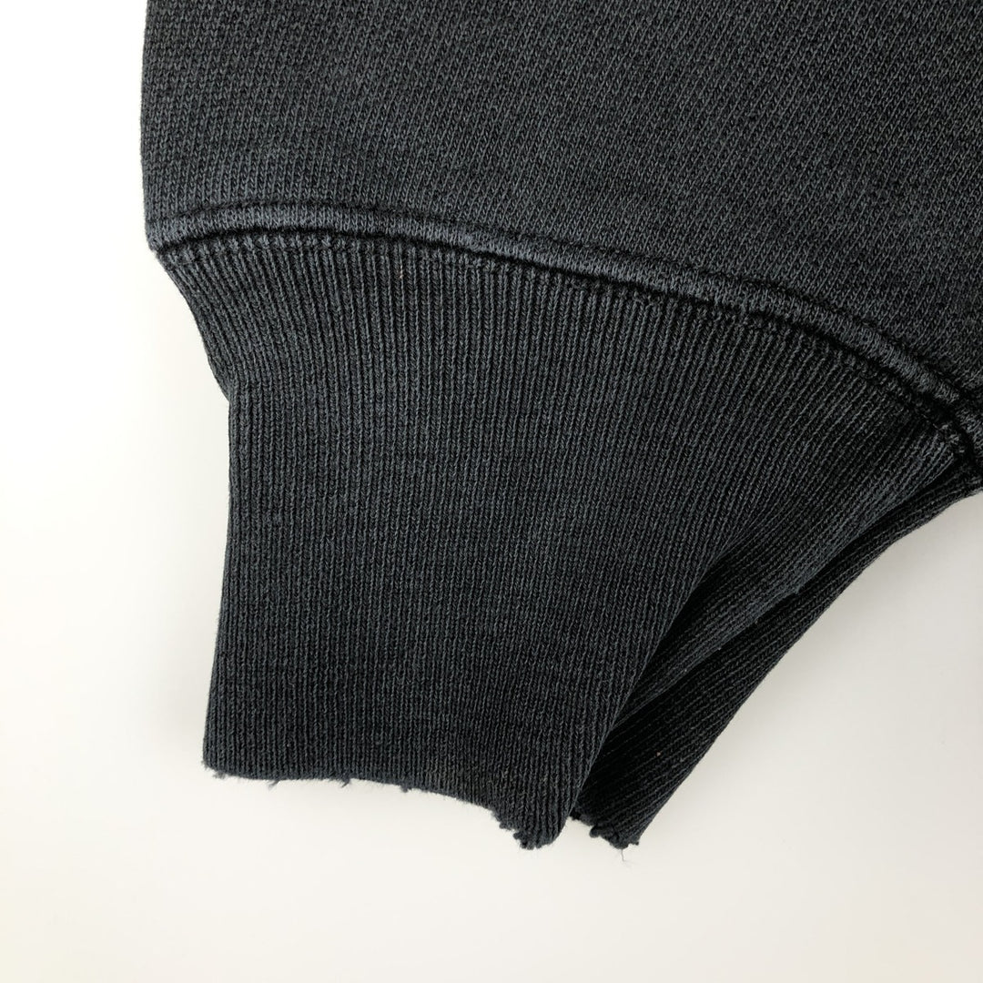 Champion REVERSE WEAVE Reverse Weave One Point Logo Sweatshirt Trainer Men's L size cotton black type Vintage Second Hand