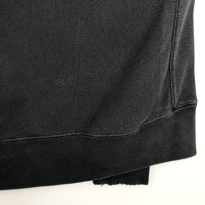 Champion REVERSE WEAVE Reverse Weave One Point Logo Sweatshirt Trainer Men's L size cotton black type Vintage Second Hand