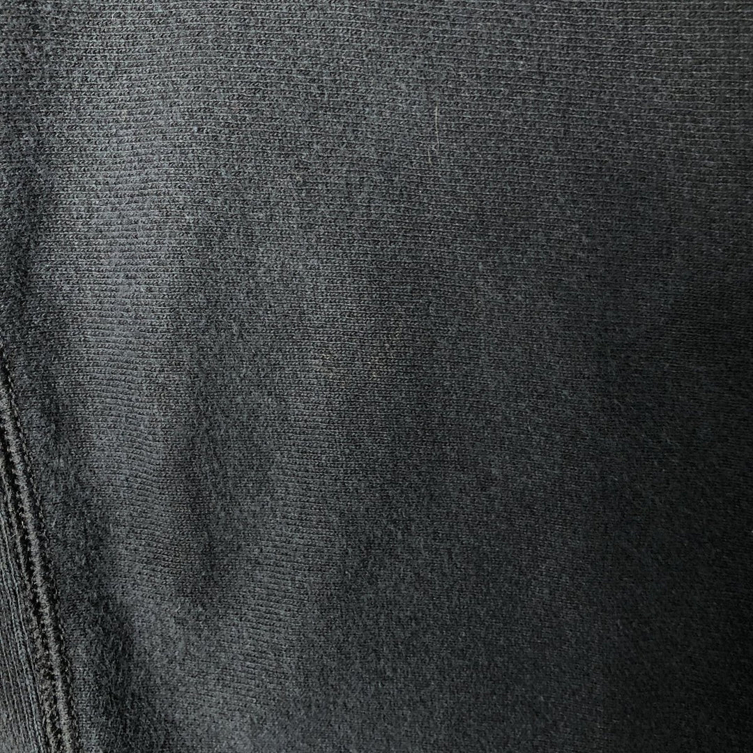 Champion REVERSE WEAVE Reverse Weave Printed Sweatshirt Trainer Men's M size cotton black type Vintage Second Hand