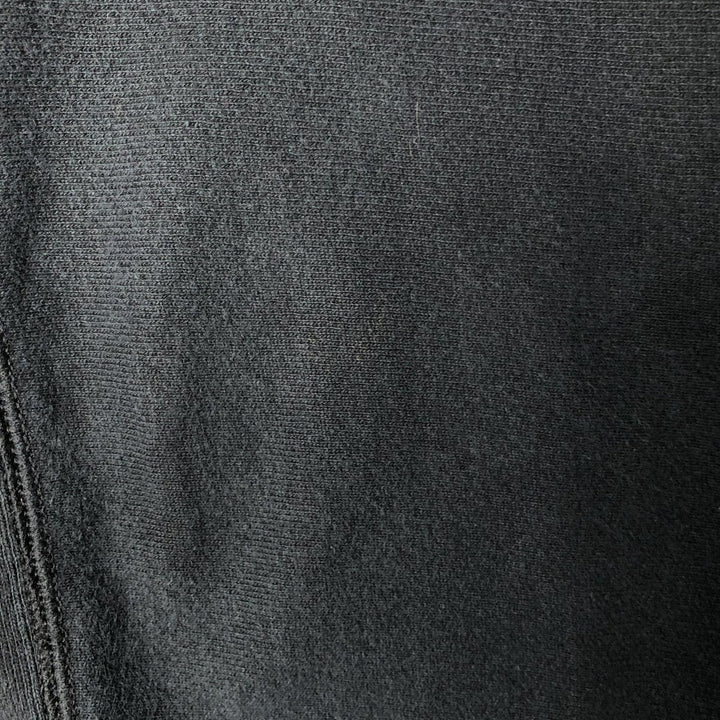 Champion REVERSE WEAVE Reverse Weave Printed Sweatshirt Trainer Men's M size cotton black type Vintage Second Hand