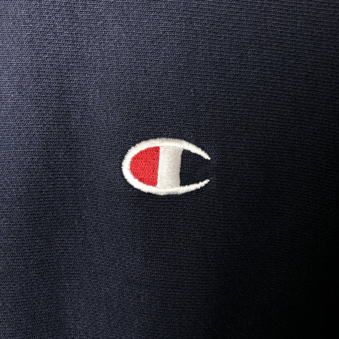 Champion REVERSE WEAVE Reverse Weave One Point Logo Sweatshirt Trainer Men's M cotton navy blue type Vintage Second Hand