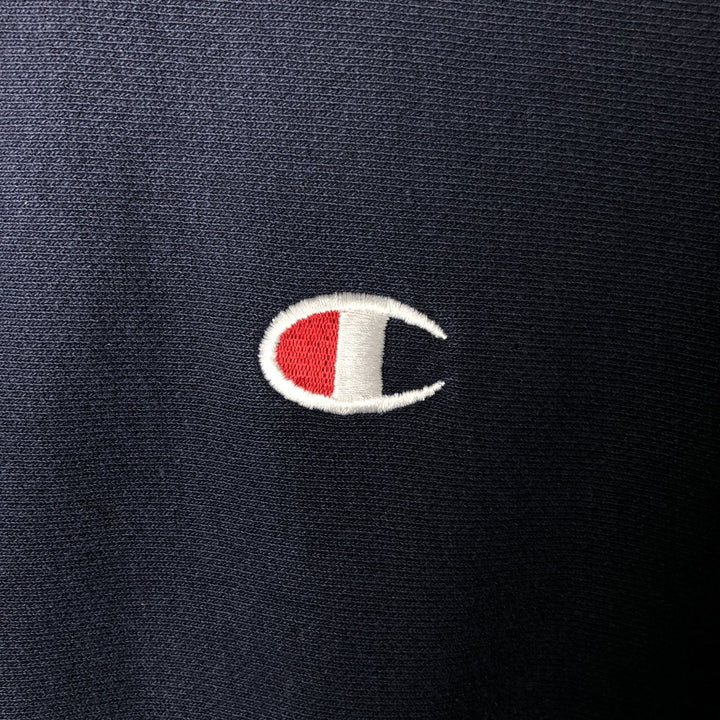 Champion REVERSE WEAVE Reverse Weave One Point Logo Sweatshirt Trainer Men's M cotton navy blue type Vintage Second Hand