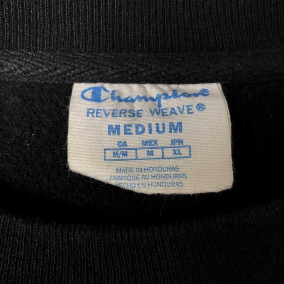Champion REVERSE WEAVE Reverse Weave One Point Logo Sweatshirt Trainer Men's M unclear black type Vintage Second Hand