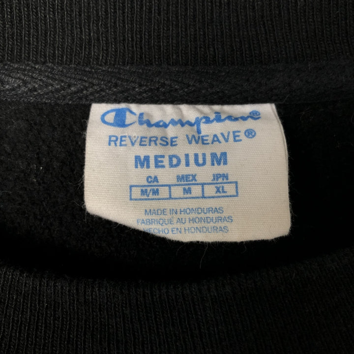 Champion REVERSE WEAVE Reverse Weave One Point Logo Sweatshirt Trainer Men's M unclear black type Vintage Second Hand