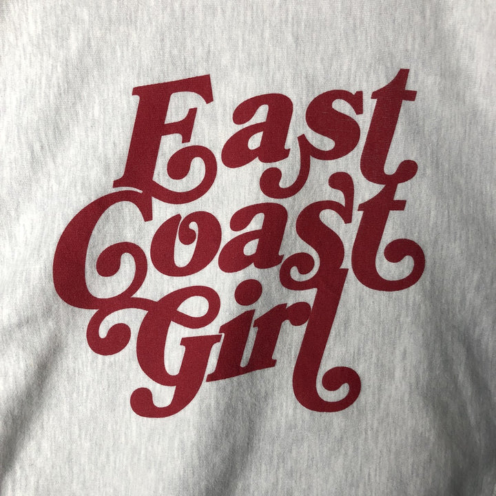 Champion REVERSE WEAVE Reverse Weave Printed Sweatshirt Trainer Men's M size cotton gray type Vintage Second Hand