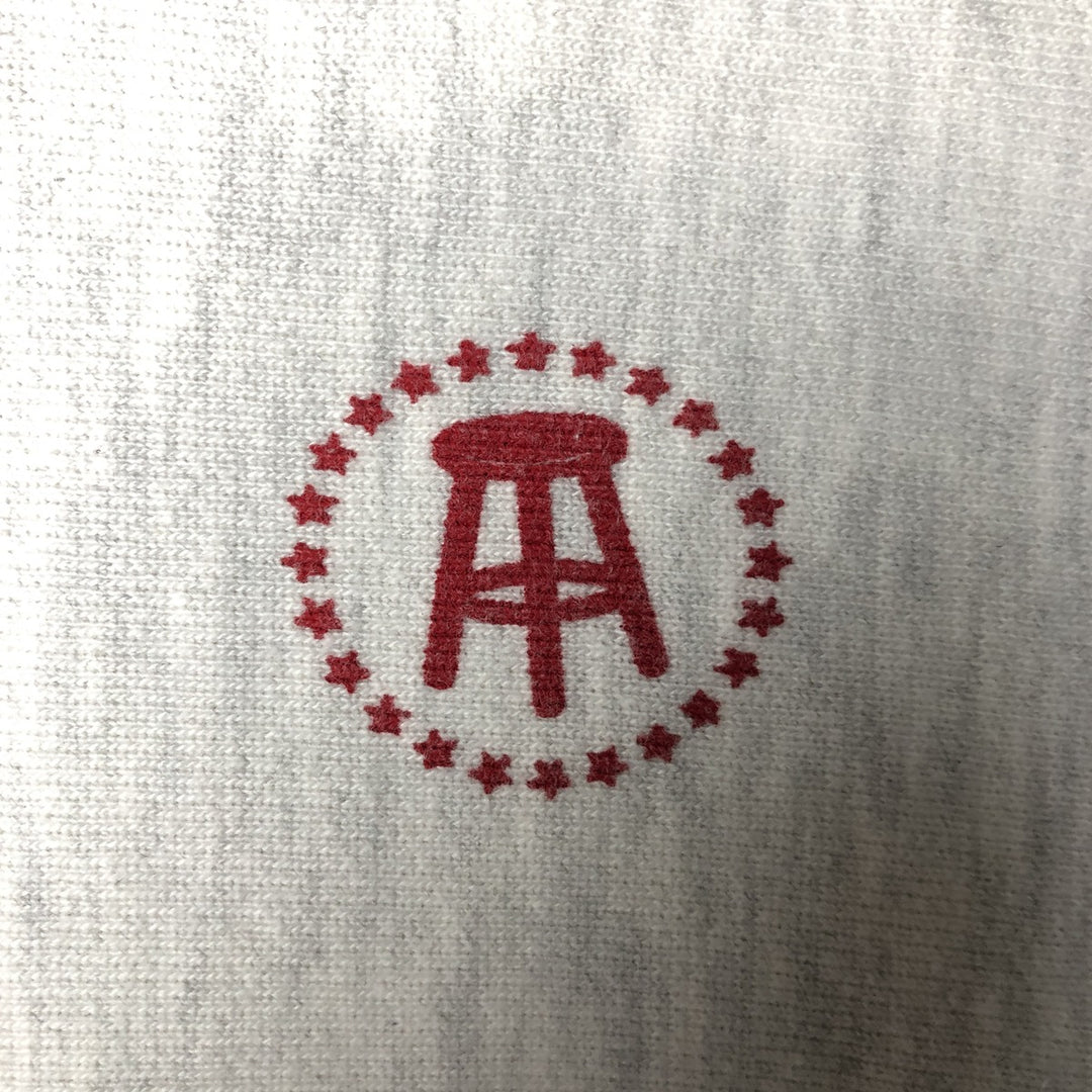 Champion REVERSE WEAVE Reverse Weave Printed Sweatshirt Trainer Men's M size cotton gray type Vintage Second Hand