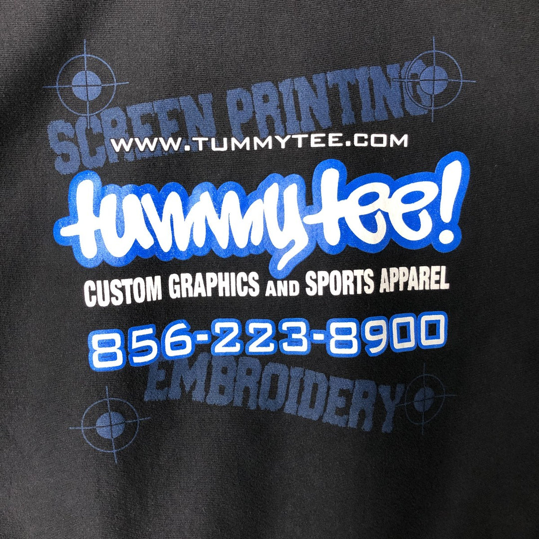 00'S Champion Premium Reverse Weave Advertising Sweatshirt Trainer Men's XL cotton black type Vintage Second Hand