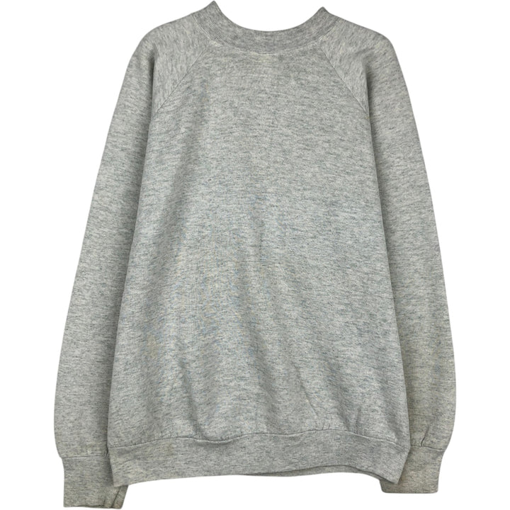 90'S Fruit of the Loom Ohio State University College Character Sweatshirt (Men's Size L) unclear gray type Vintage Second Hand