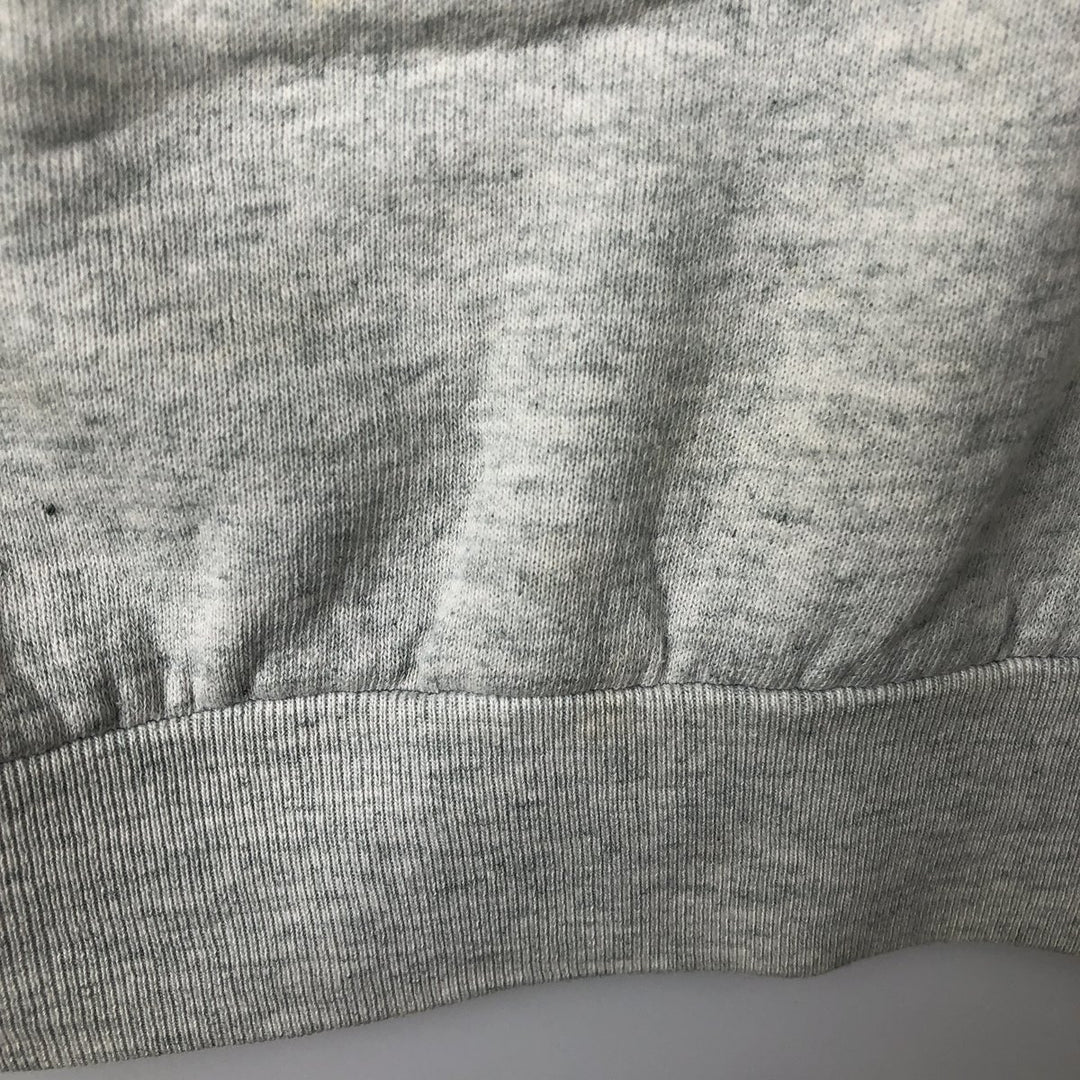 90'S Fruit of the Loom Ohio State University College Character Sweatshirt (Men's Size L) unclear gray type Vintage Second Hand