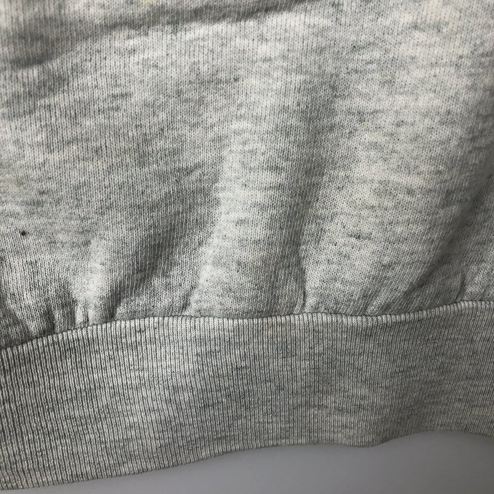 90'S Fruit of the Loom Ohio State University College Character Sweatshirt (Men's Size L) unclear gray type Vintage Second Hand