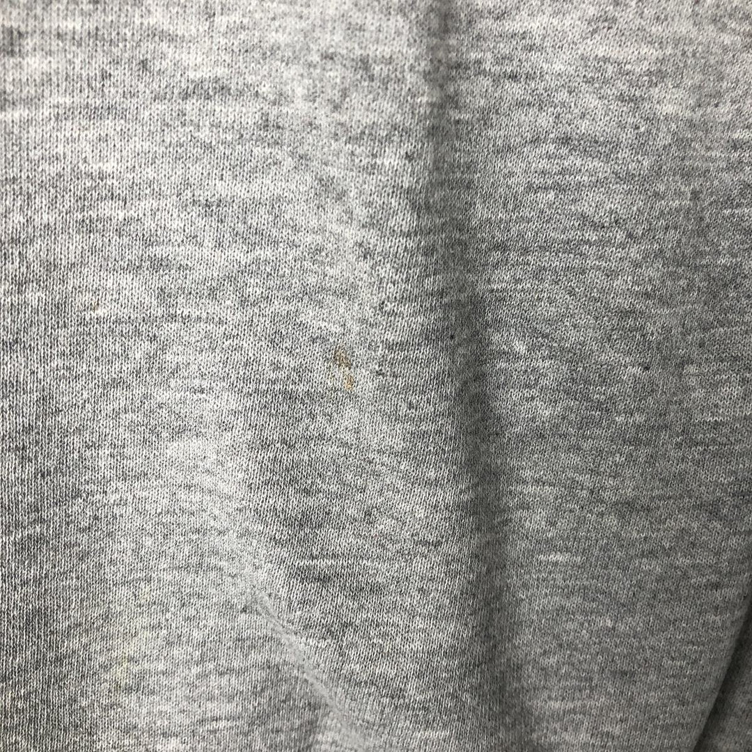 2000'S Lee College Sweatshirt, Made in USA, Men's Size XL (approx.) cotton gray type Vintage Second Hand