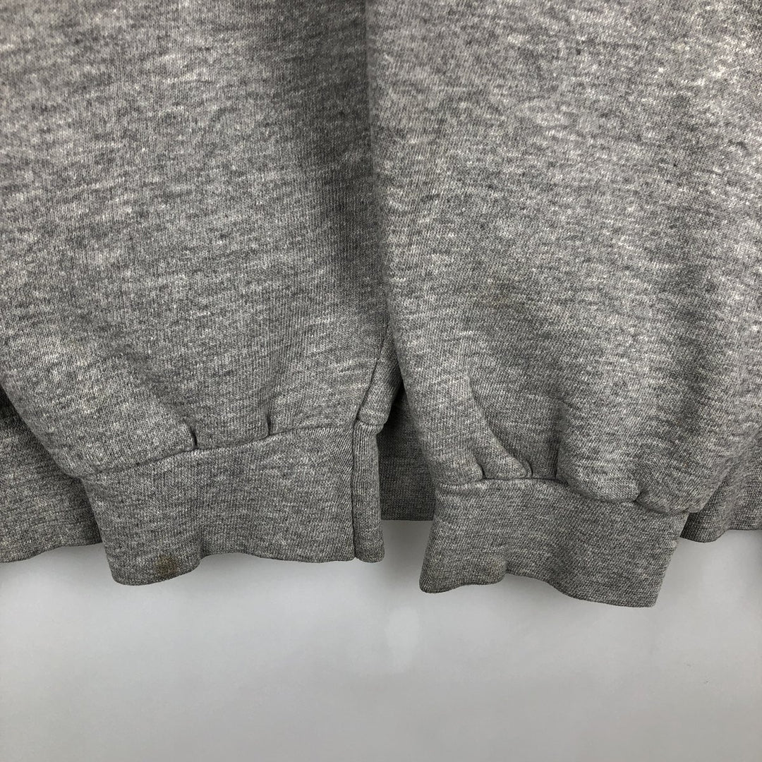 2000'S Lee College Sweatshirt, Made in USA, Men's Size XL (approx.) cotton gray type Vintage Second Hand