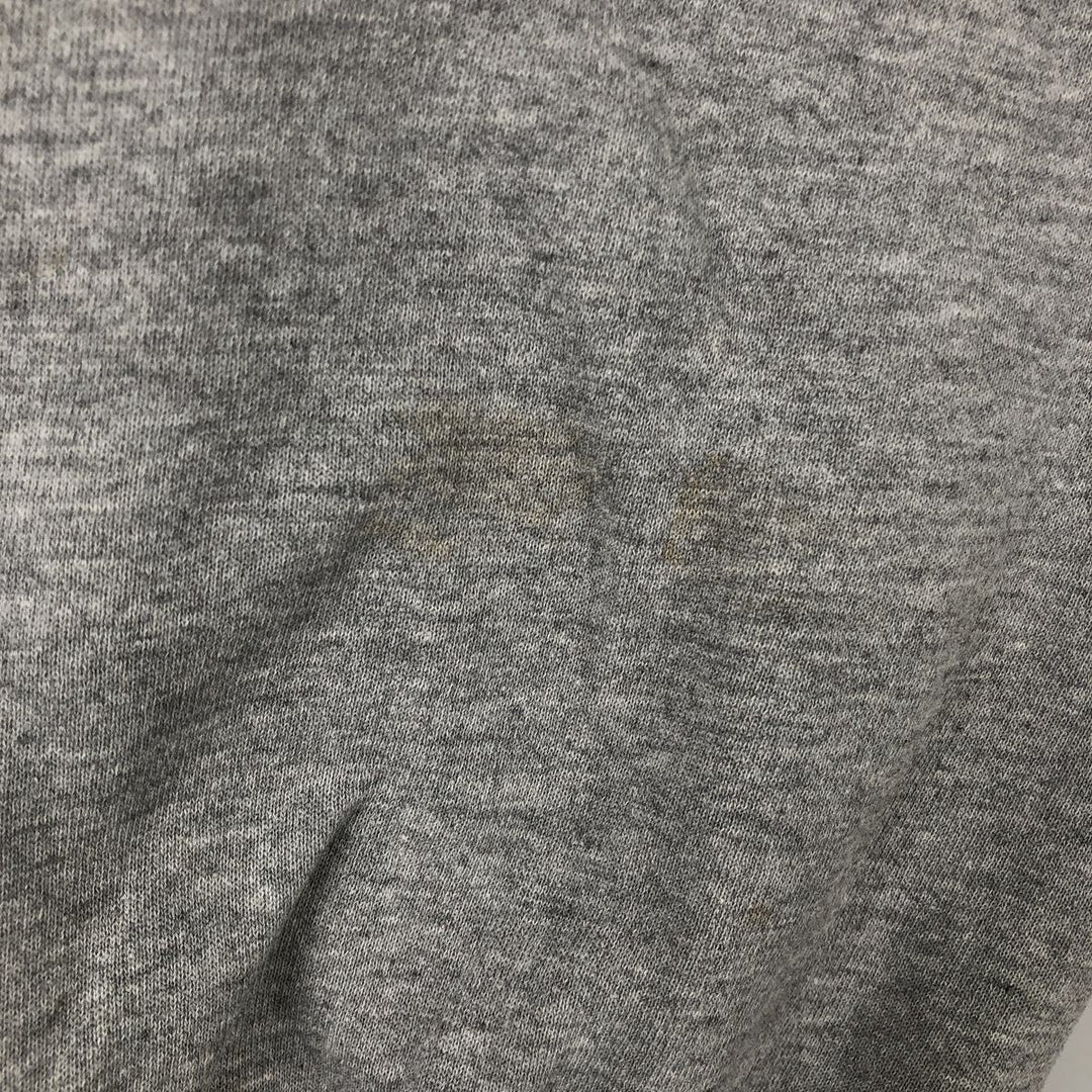 2000'S Lee College Sweatshirt, Made in USA, Men's Size XL (approx.) cotton gray type Vintage Second Hand