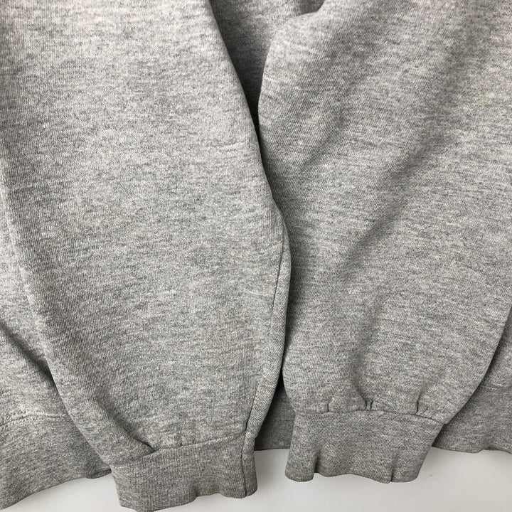 2000'S Lee College Sweatshirt, Made in USA, Men's Size XL (approx.) cotton gray type Vintage Second Hand