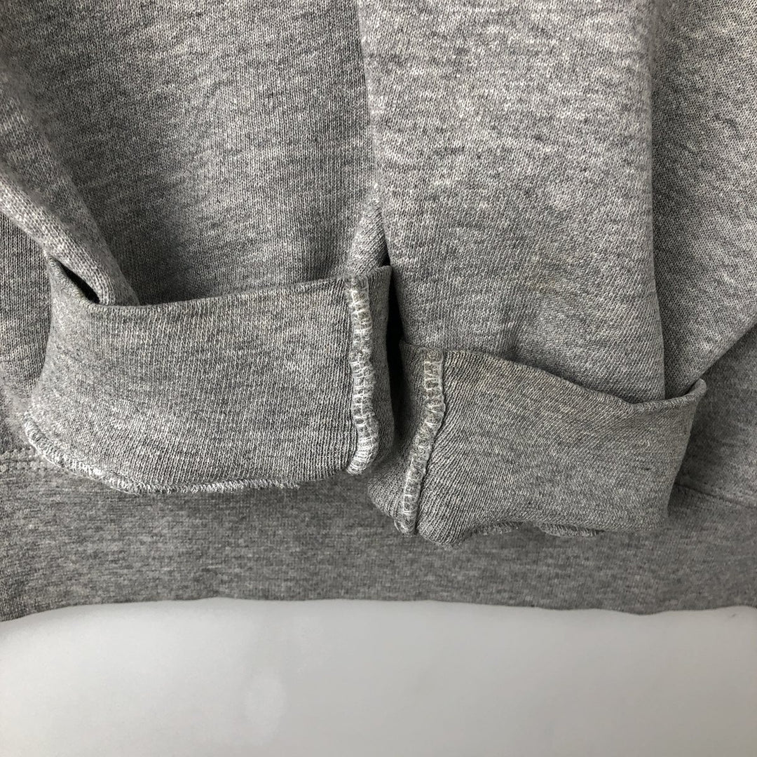 2000'S Lee College Sweatshirt, Made in USA, Men's Size XL (approx.) cotton gray type Vintage Second Hand