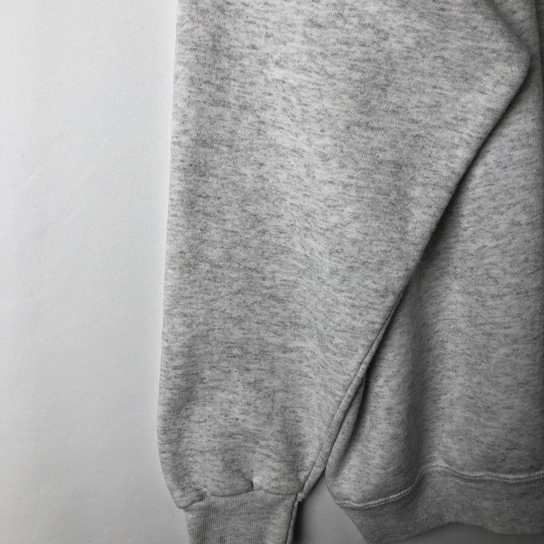 90'S Lee College Sweatshirt, Made in USA, Men's L, Vintage cotton gray type Vintage Second Hand